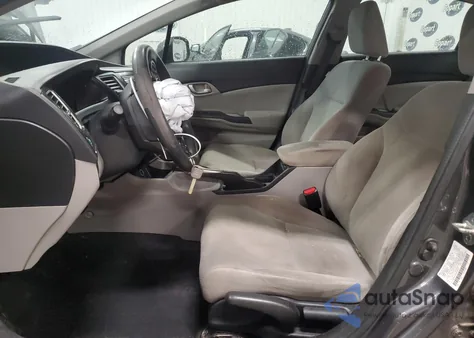 2013 Honda Civic Lx из США, поврежденный, VIN 2HGFB2F50DH594515